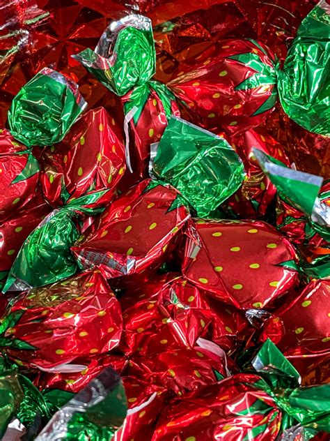 strawberry candy for grandma.